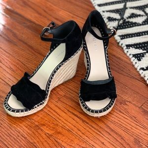 Black espadrille sandals